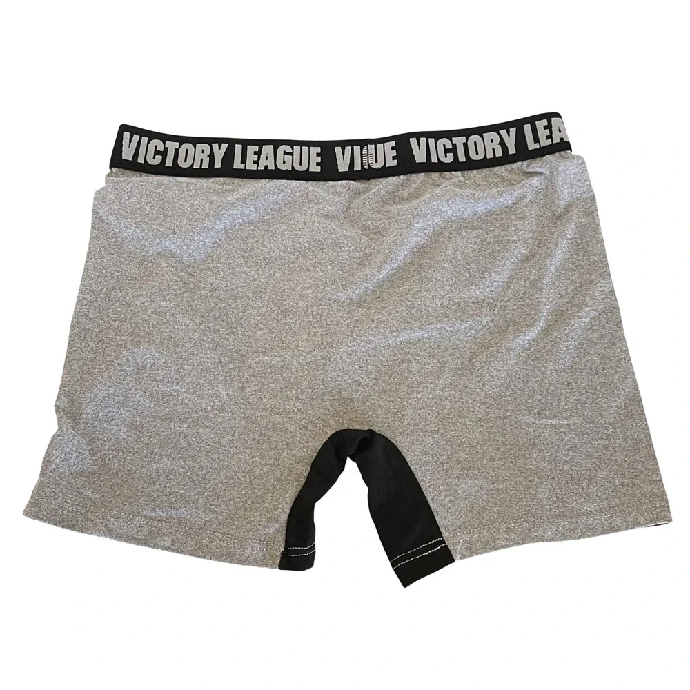 Victory League Mountain Dude Bigfoot Boxer Briefs Gray Performance Small (28-30)